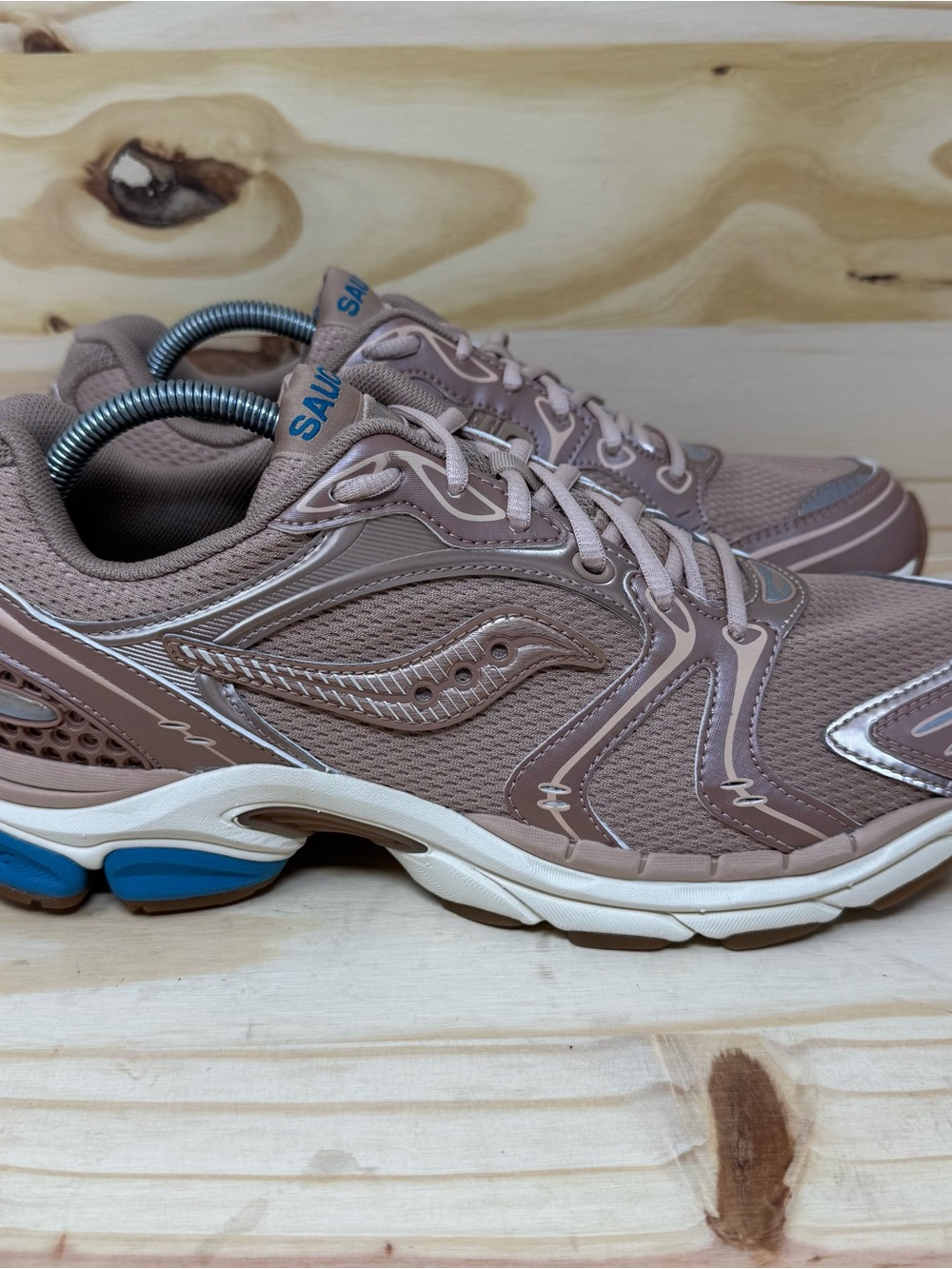 Saucony ProGrid Triumph 4 CS Agave/Peach Bronz/Royal Men’s 10.5